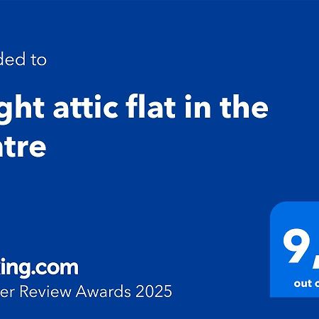 Bright Attic Flat In The Centre Appartement Riga Buitenkant foto