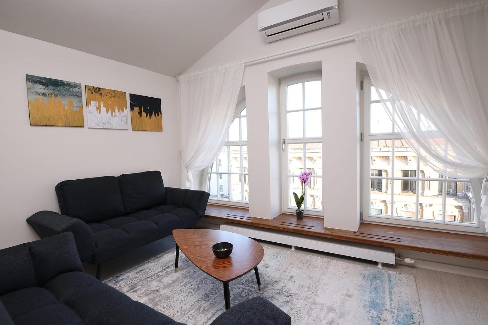 Bright Attic Flat In The Centre Appartement Riga Buitenkant foto